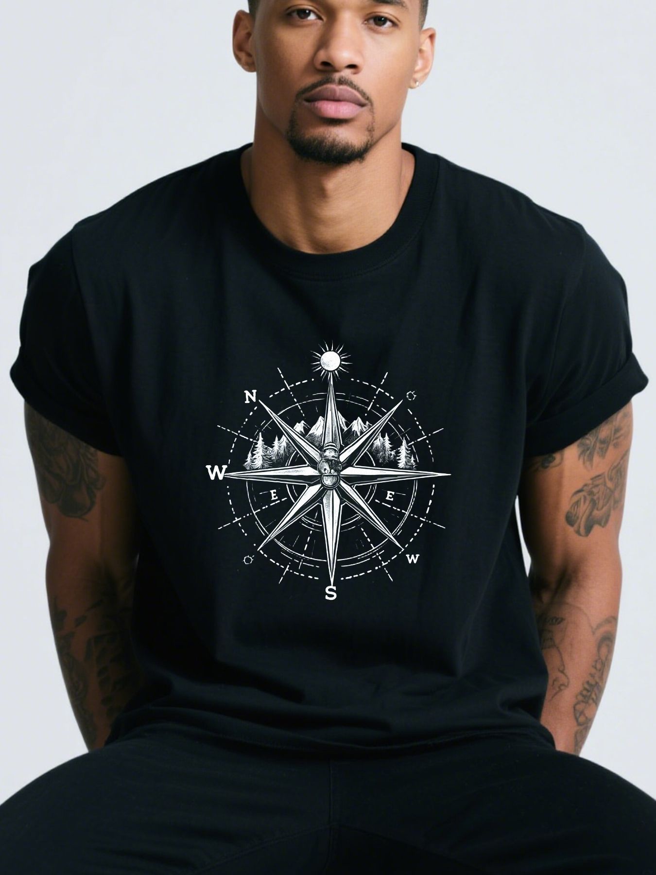 Linen Shirt Breathable - Men's Cotton T-Shirt Soft Breathable Tee