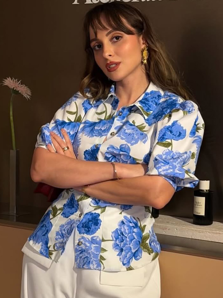 HH Women's Summer Fashion Lape – обзор и цена Resort Shirt Floral
