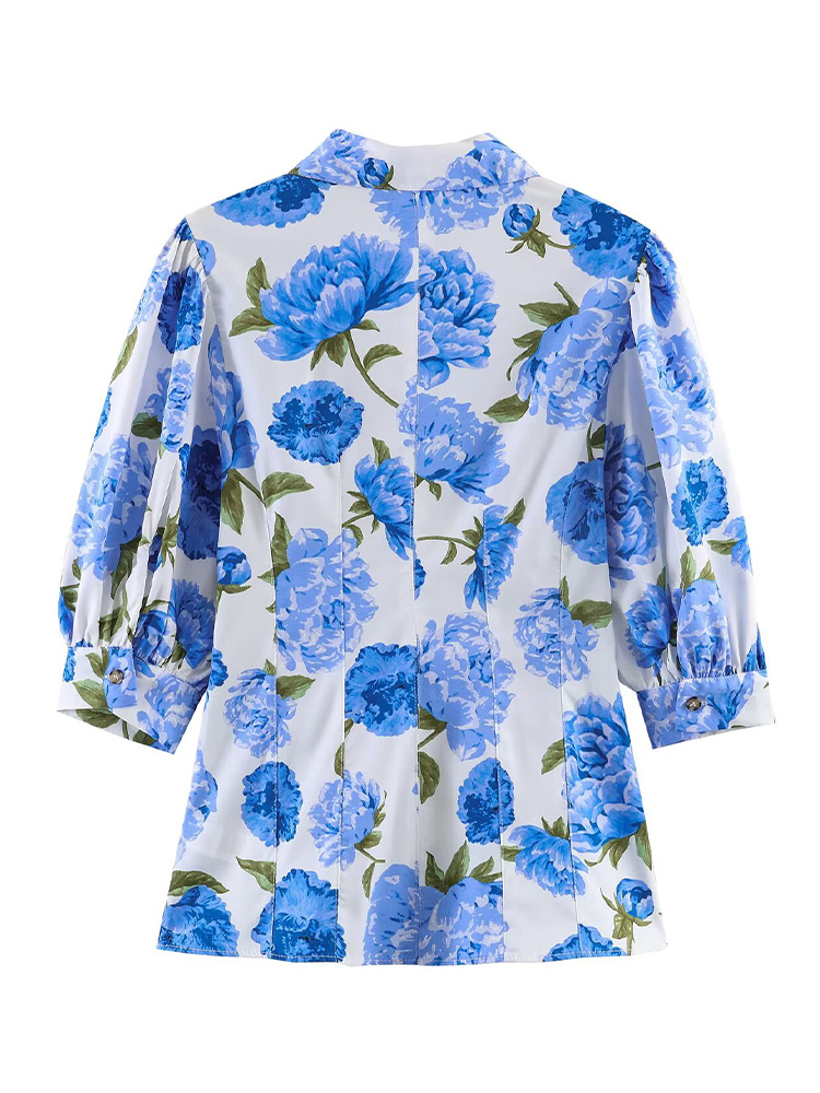 HH Women's Summer Fashion Lape – обзор и цена Resort Shirt Floral