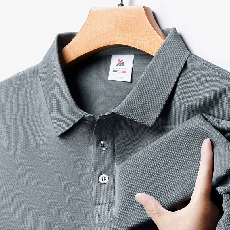 Men's Fashion Solid Short Slee – обзор и цена Polo Shirt Pique