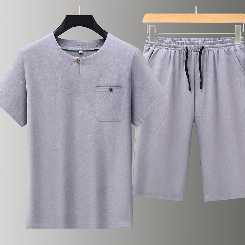 High-quality fashionable men's – обзор и цена Short Linen Drawstring