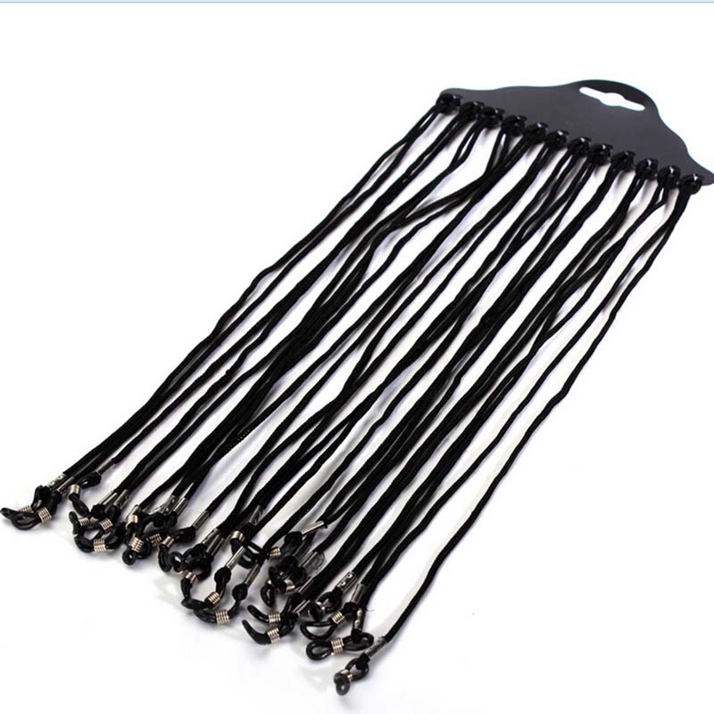 Hot Sale 12pcs/set Black Nylon – обзор и цена Sunglass Retainer Cord
