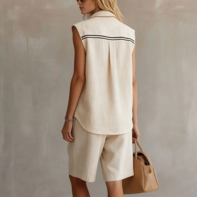 Summer Fashion Solid Linen Ble – обзор и цена Shirt Camp Collar