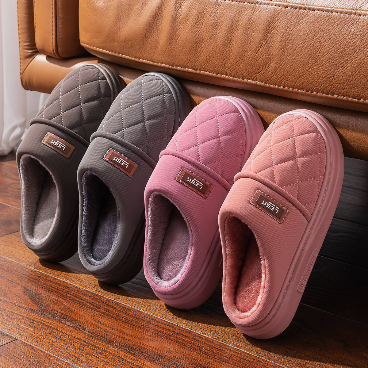 Winter Warm Slipper Women Men  – обзор и цена Flip Flop Leather Men