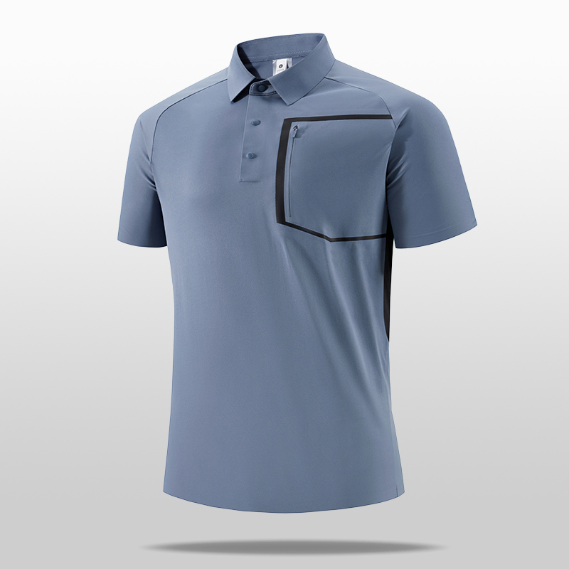 Summer new ice silk POLO shirt – обзор и цена Polo Shirt Pique