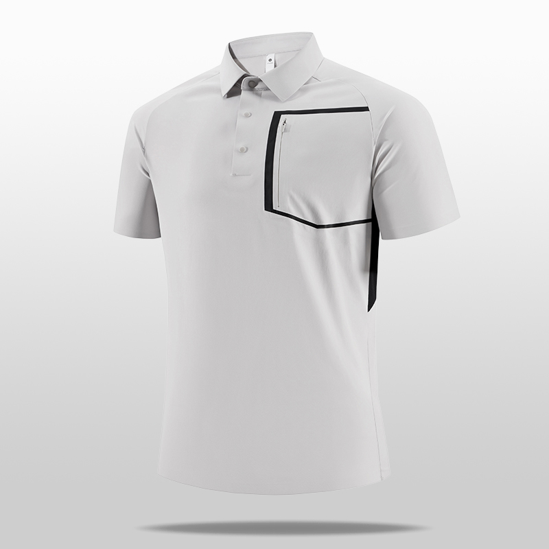 Summer new ice silk POLO shirt – обзор и цена Polo Shirt Pique