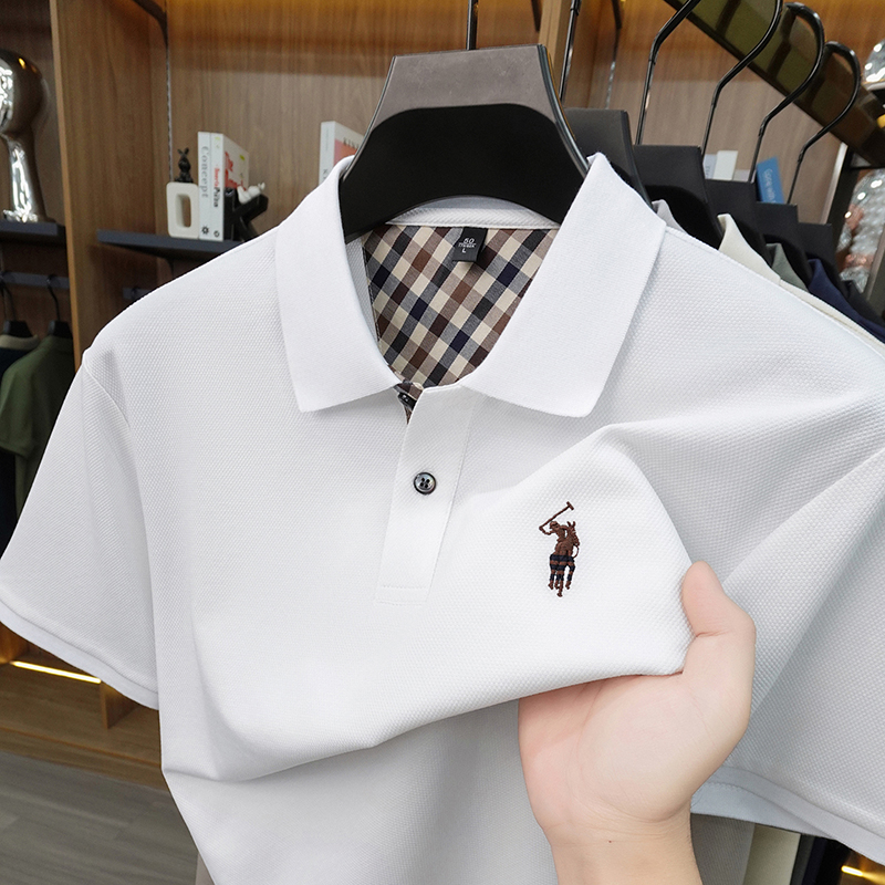 Designer brand men's polo shir – обзор и цена Polo Shirt Pique