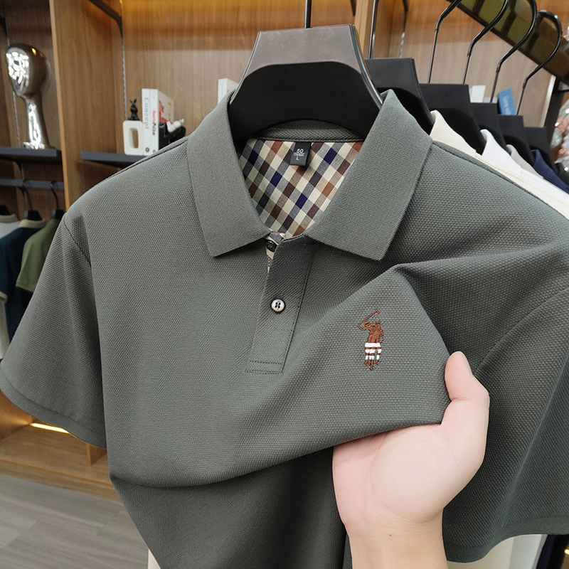 Designer brand men's polo shir – обзор и цена Polo Shirt Pique