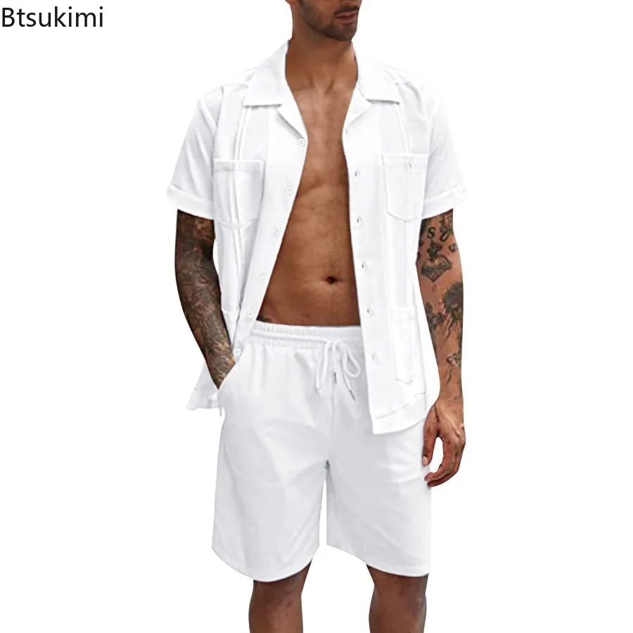 New Men's Summer Casual Sport  – обзор и цена Short Linen Drawstring