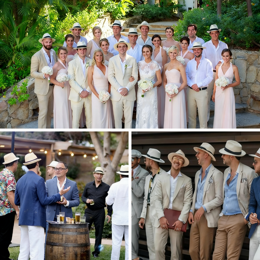 6-48PACK Wedding Straw Fedora  – обзор и цена Bucket Hat Straw