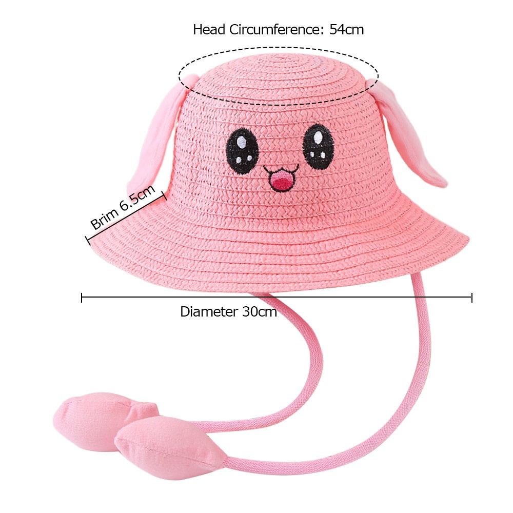 Summer Bucket Cap Moving Ears  – обзор и цена Bucket Hat Straw