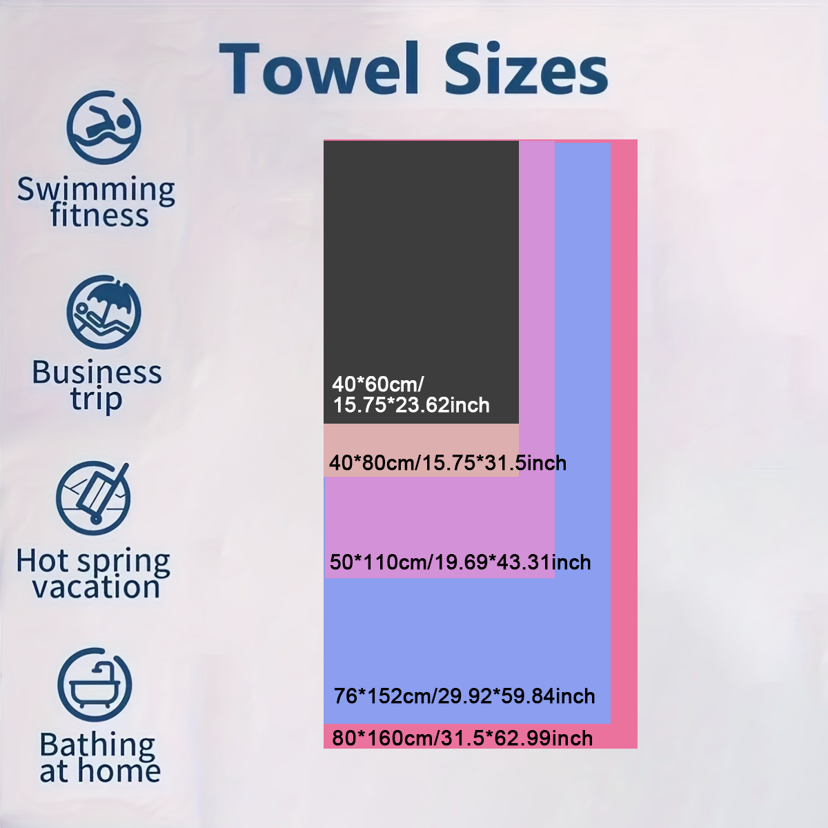 Microfiber Two-Tone Pool Towel – обзор и цена Beach Towel Large
