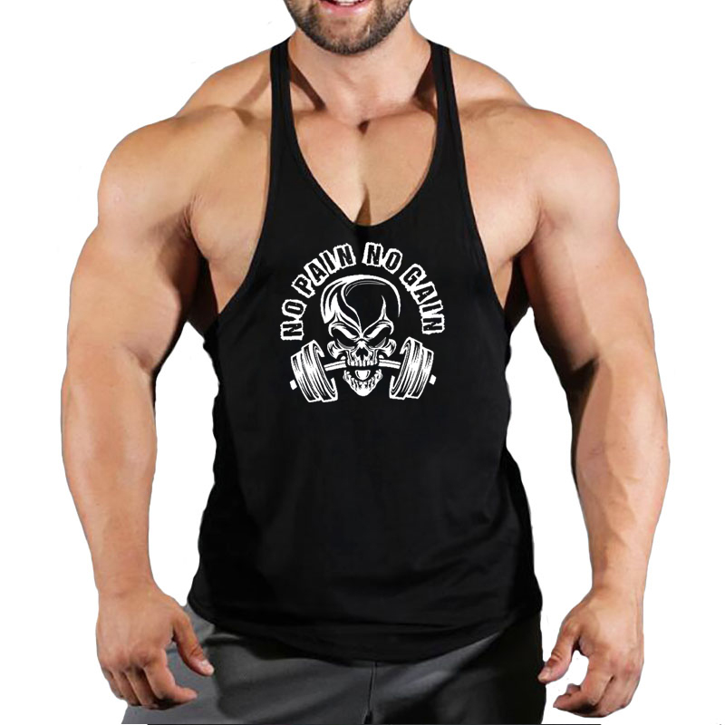 New Hot Sale Mens Printed Tank – обзор и цена Tank Top Muscle