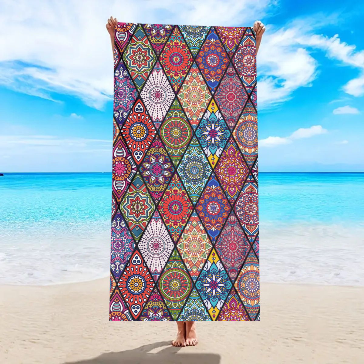 1pc Bohemian Large Beach Towel – обзор и цена Beach Towel Large