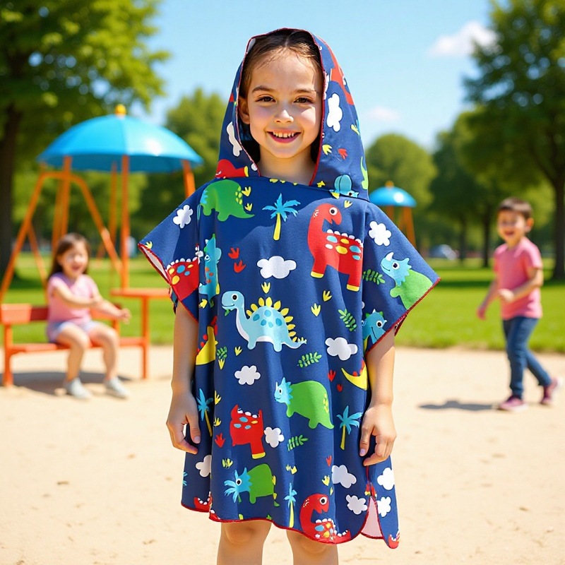 Large Size Children's Soft Qui – обзор и цена Beach Towel Large