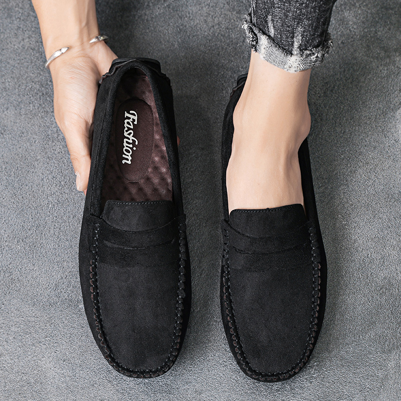 Trend Suede Men Casual Shoes B – обзор и цена Espadrille Slip On