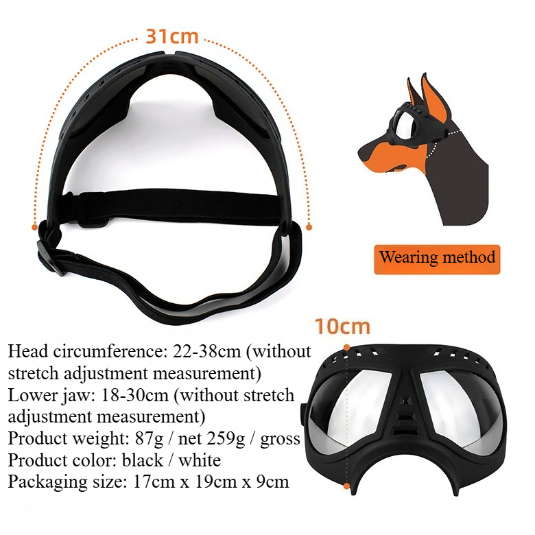 Pet Glasses for medium large-s – обзор и цена Sunglass Retainer Cord