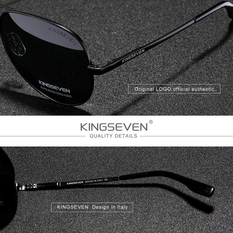 KINGSEVEN Men Vintage Aluminum – обзор и цена Sunglasses Aviator Polarized