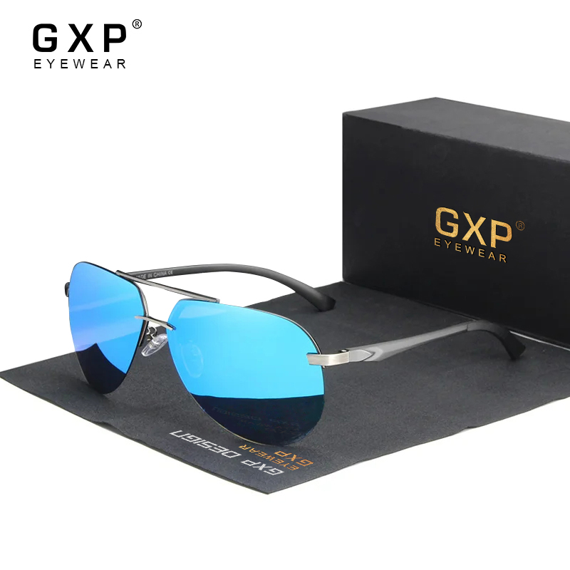 GXP Pilot Rimless Sunglasses P – обзор и цена Sunglasses Aviator Polarized