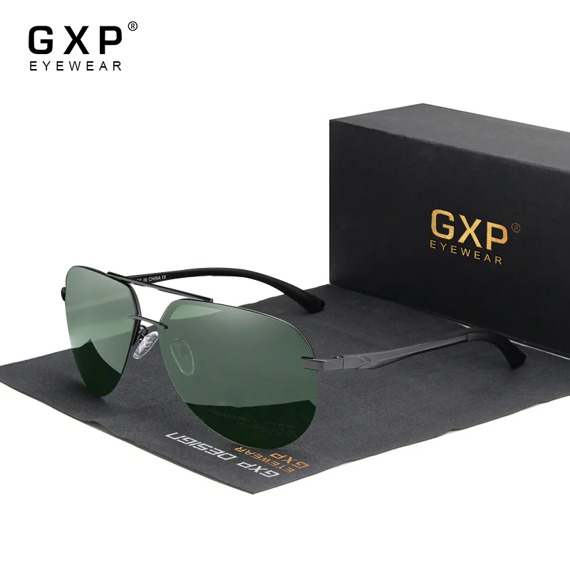 GXP Pilot Rimless Sunglasses P – обзор и цена Sunglasses Aviator Polarized