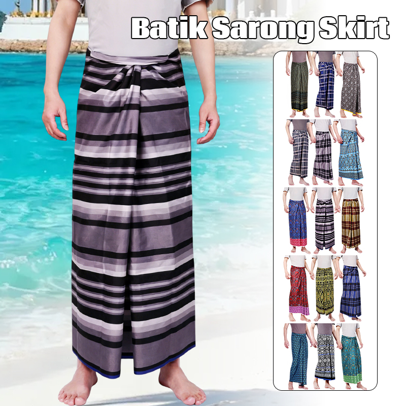 Batik Print Beach Sarong Wrap  – обзор и цена Sarong Men Wrap