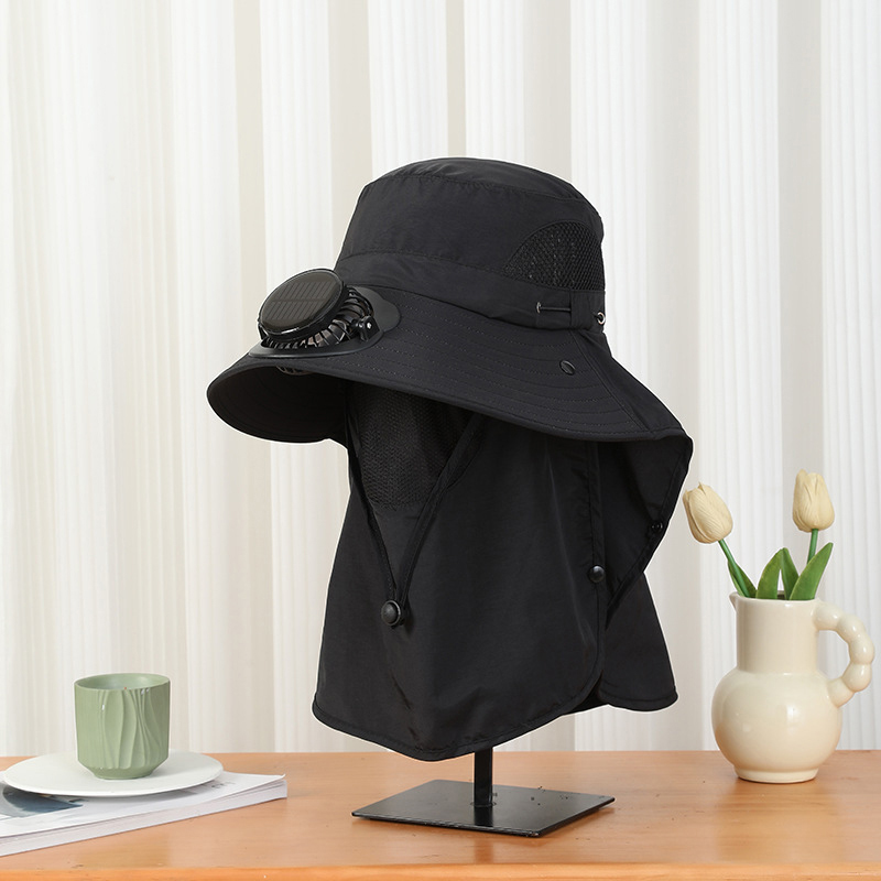 Men Solar Fan Hat Wide Brim UP – обзор и цена Bucket Hat Straw