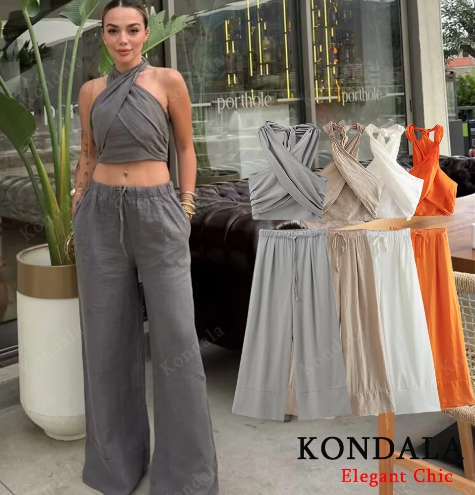 KONDALA Sexy Casual Crossover  – обзор и цена Short Linen Drawstring