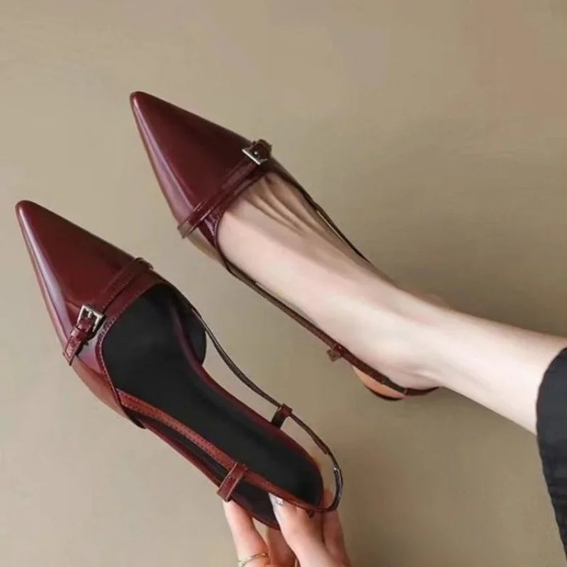 Women Sandals Fashion Pointed  – обзор и цена Casual Sandal Leather