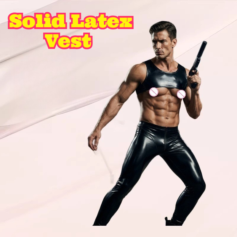 Solid Latex Vest Tight Short T – обзор и цена Tank Top Muscle