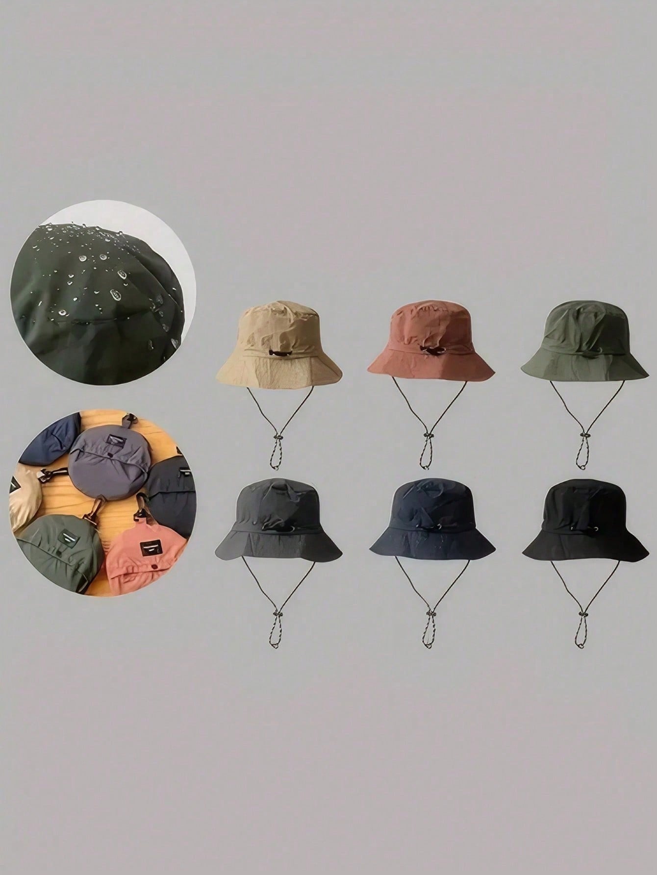 1 Pc Waterproof Bucket Hat, Fo – обзор и цена Packable Hat Nylon