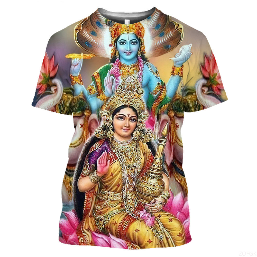 Summer Fashion Indian Deities  – обзор и цена Tee Graphic Print