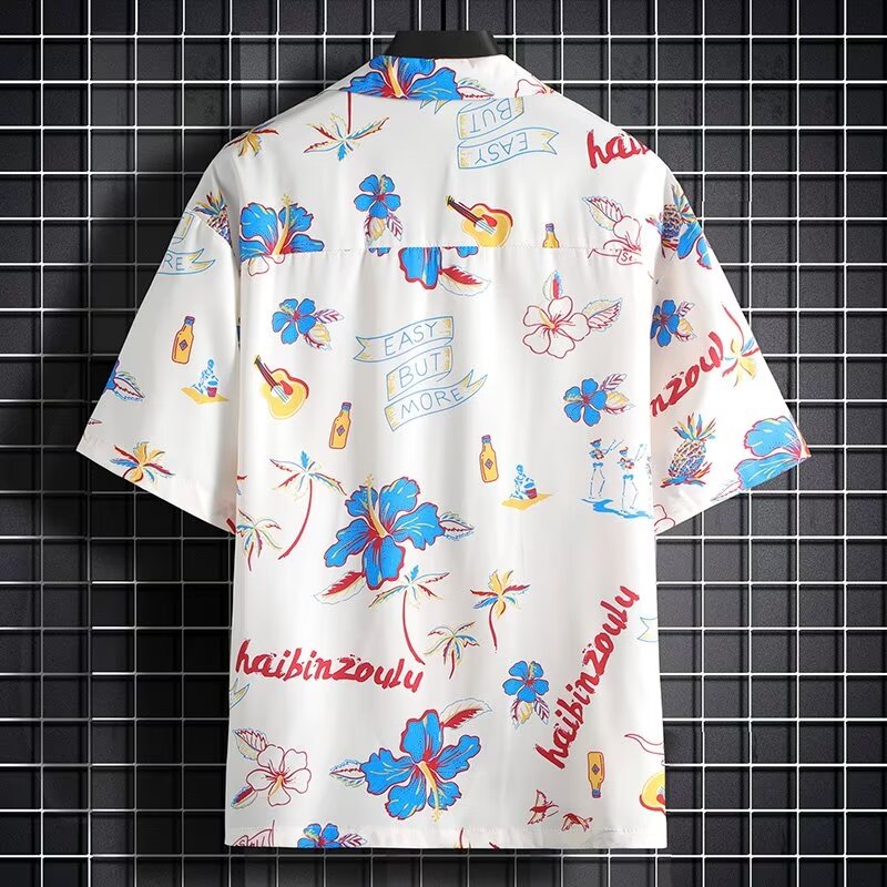 Resort Casual Short-Sleeved Sh – обзор и цена Resort Shirt Floral