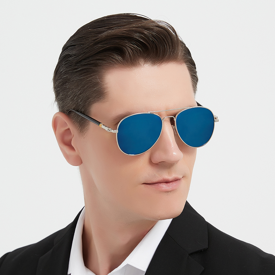 Fashion Vintage Metal rotundit – обзор и цена Sunglasses Aviator Polarized