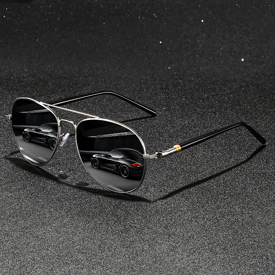 Fashion Vintage Metal rotundit – обзор и цена Sunglasses Aviator Polarized