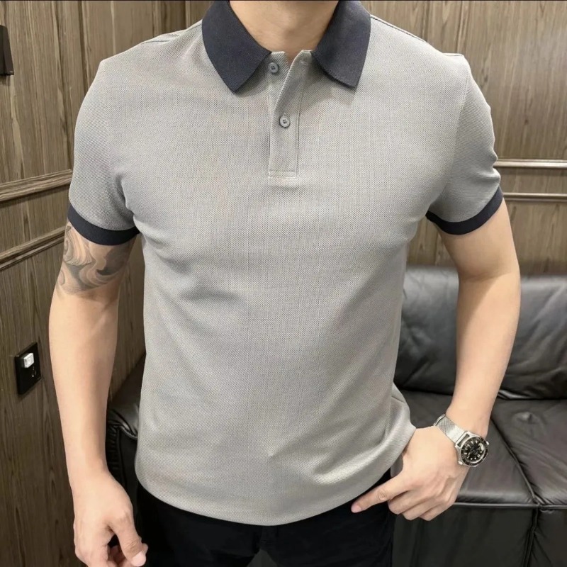 Men's Plus Size Pique Polo Shi – обзор и цена Polo Shirt Pique