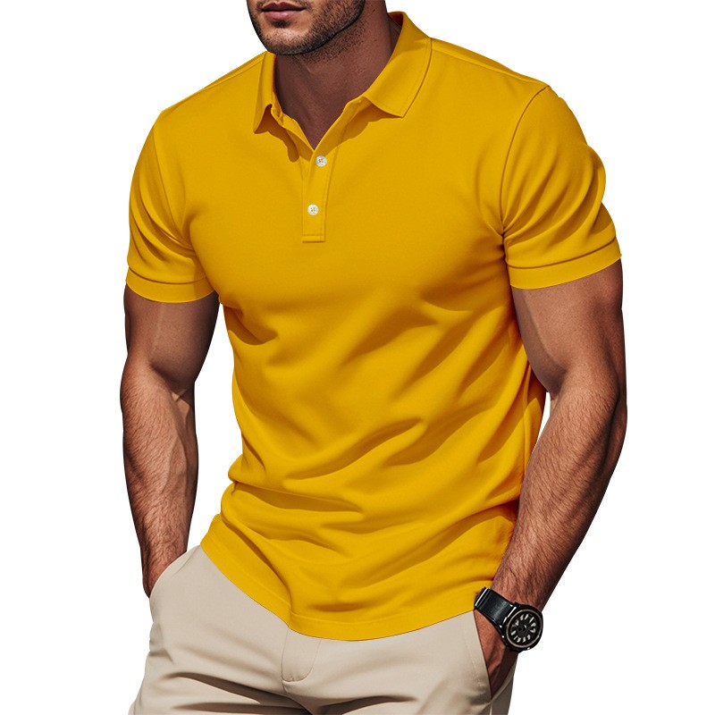 Casual Slim Fit Shirt Short Sl – обзор и цена Polo Shirt Pique