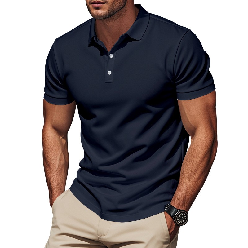 Casual Slim Fit Shirt Short Sl – обзор и цена Polo Shirt Pique