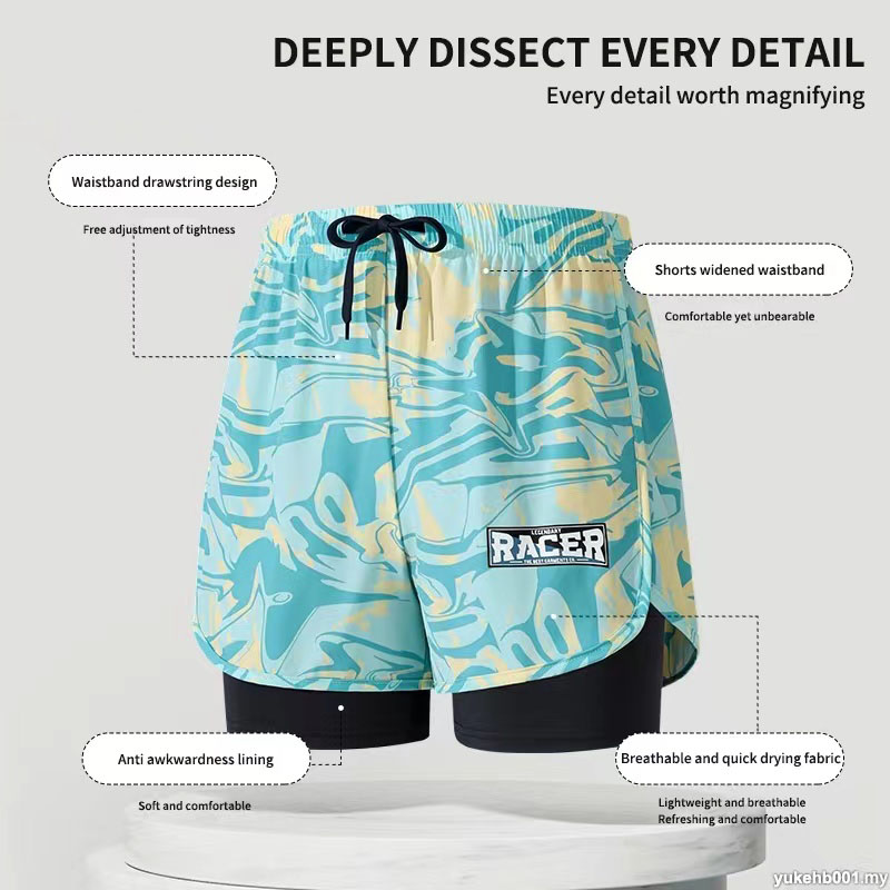 Swimming Trunks Adult Double L – обзор и цена Swim Trunk Quick Dry