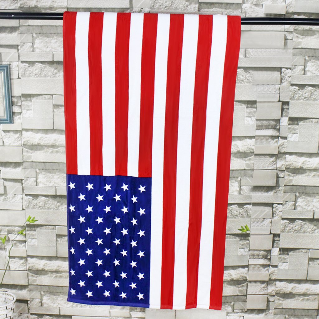 1pc USA American Flag Print Be – обзор и цена Beach Towel Large