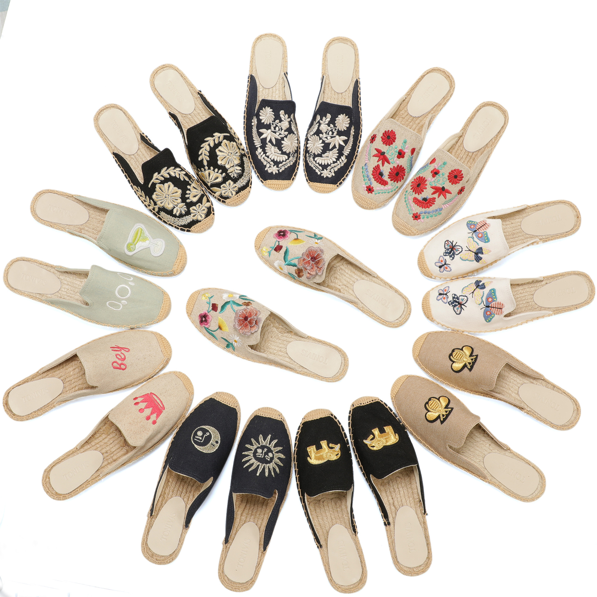 Women Floral Embroidered Espad – обзор и цена Espadrille Slip On