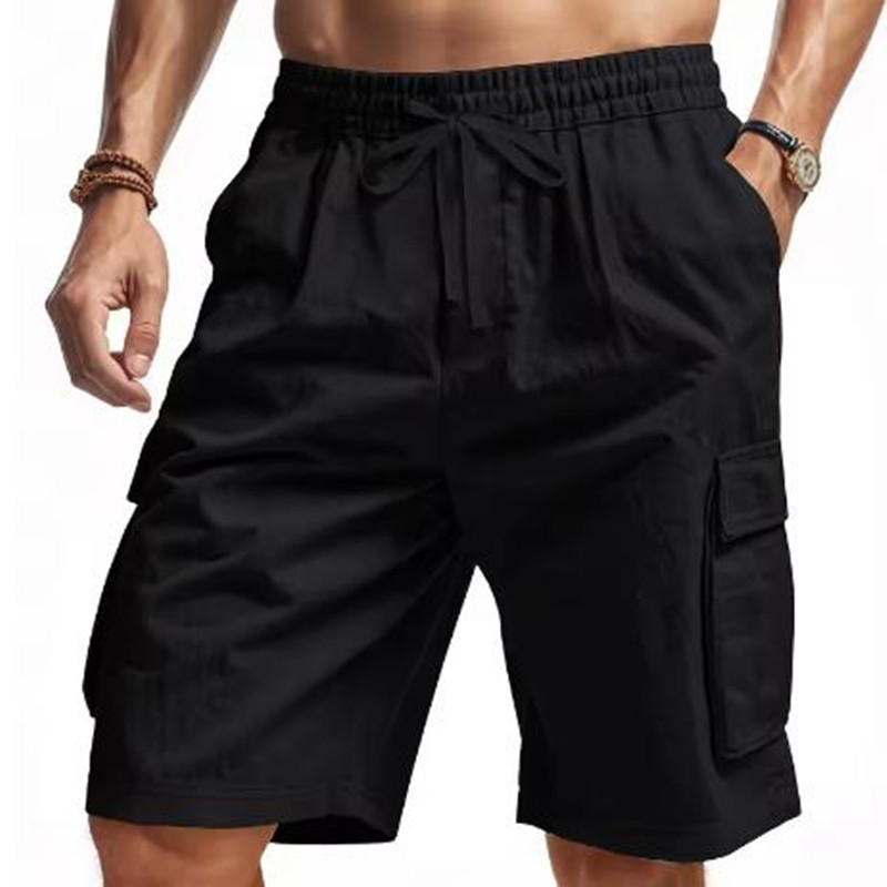 New Multi-Pocket sweatpants Me – обзор и цена Short Linen Drawstring