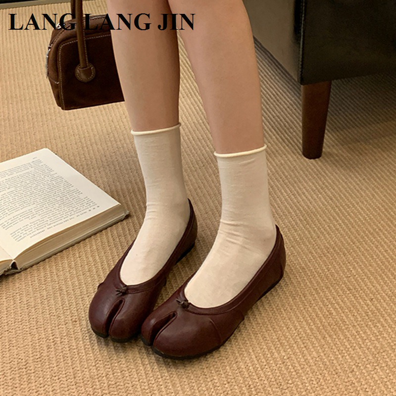 Spring Split Toe Women Ballet  – обзор и цена Espadrille Slip On
