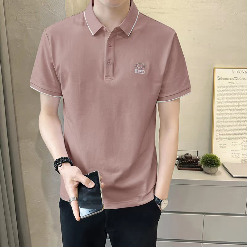 New Men's Polo Shirt Summer Sh – обзор и цена Polo Shirt Pique