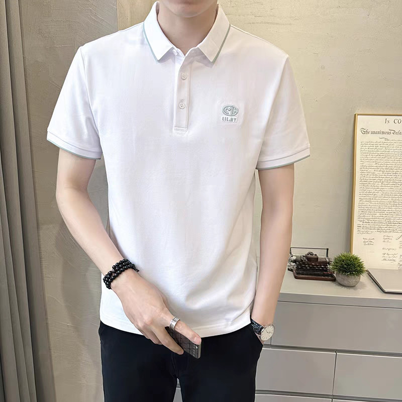 New Men's Polo Shirt Summer Sh – обзор и цена Polo Shirt Pique