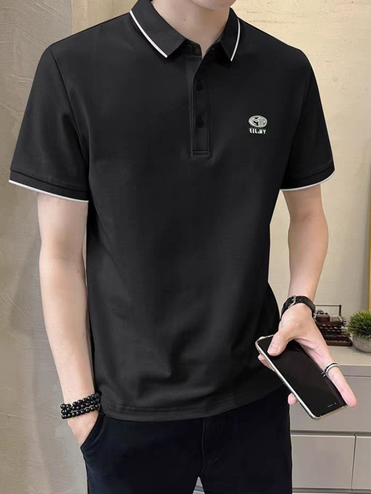 New Men's Polo Shirt Summer Sh – обзор и цена Polo Shirt Pique