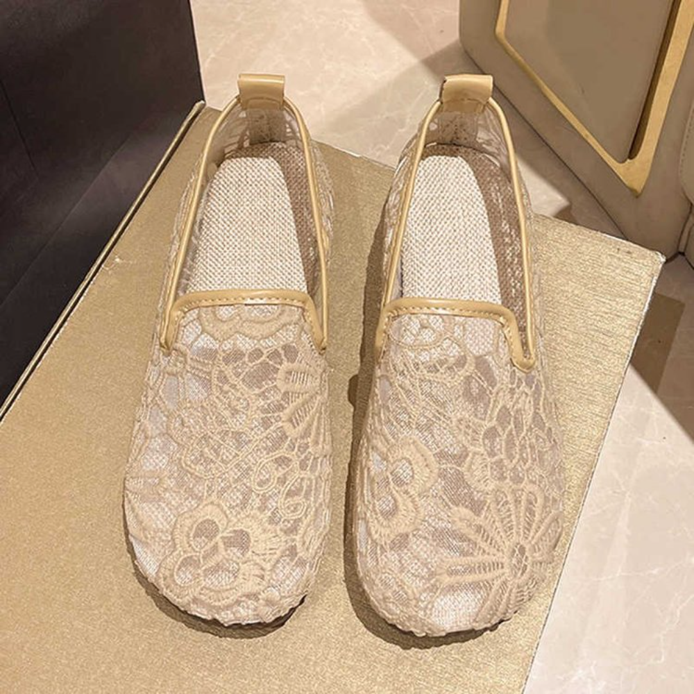 Chic Lace Mesh Hollow Out Espa – обзор и цена Espadrille Slip On