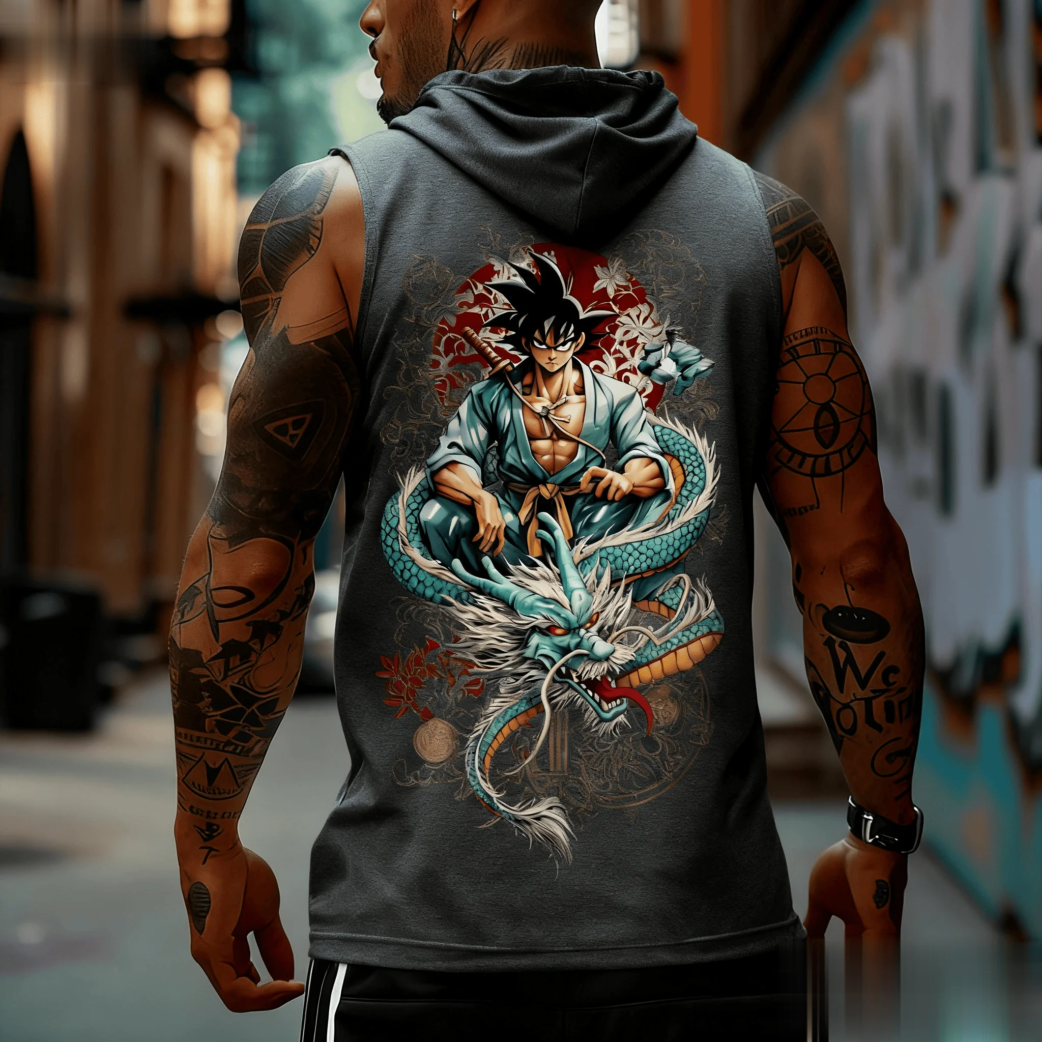 Dragon Ball Goku Anime Men Tan – обзор и цена Tank Top Muscle