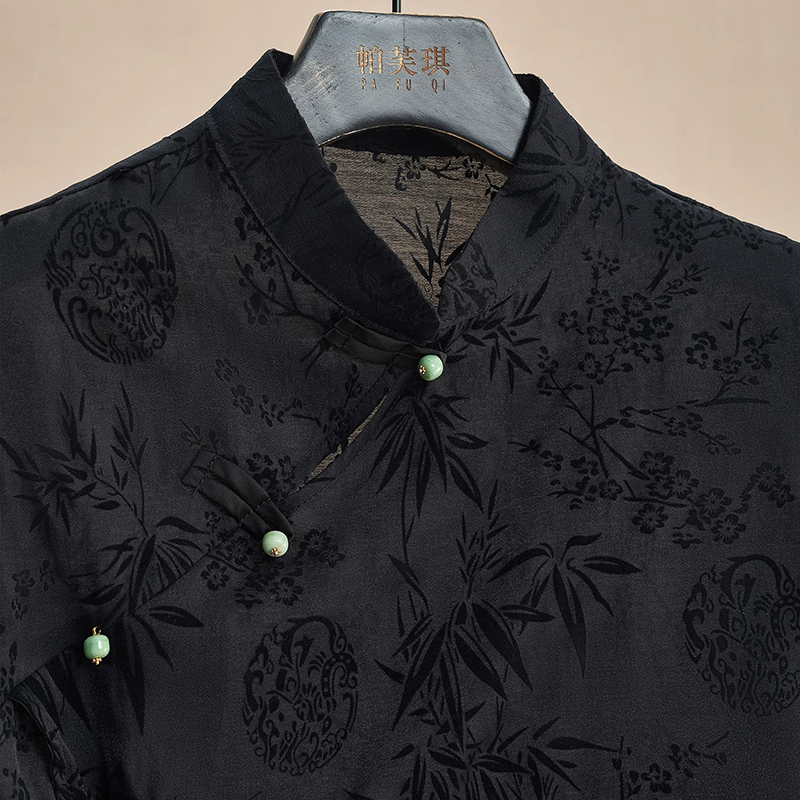 Retro Thin Shirt New Chinese S – обзор и цена Shirt Camp Collar