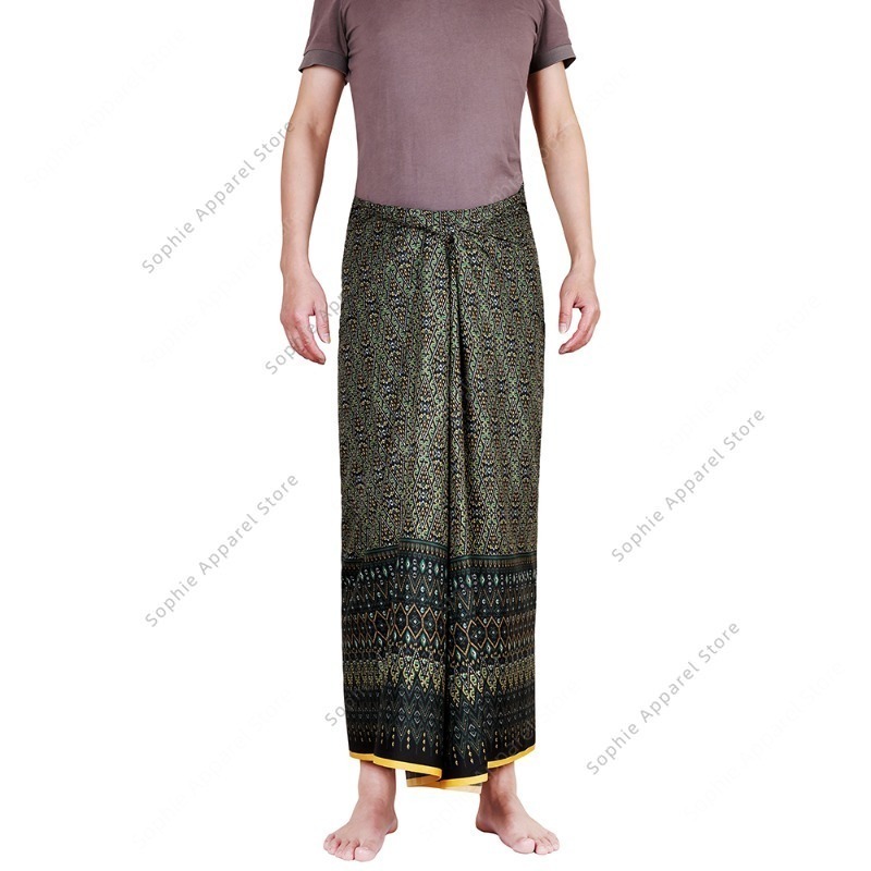 Batik Sarong Skirt for Beach W – обзор и цена Sarong Men Wrap