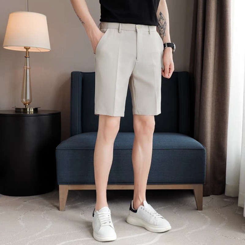 Men's Slim Fit Suit Shorts Sum – обзор и цена Shorts Chino Slim